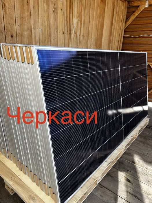 Сонячні панелі Trina 610w BIFACIAL DUAL GLASS