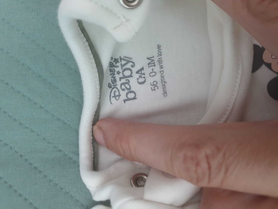 Komplet c&a 56 myszka mickey body spodnie