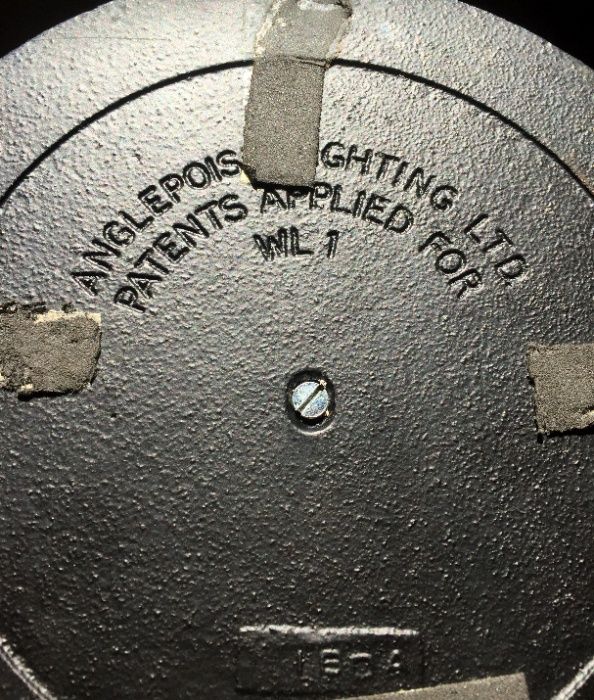 Candeeiro de secretária Anglepoise WL1, em preto Década de 60