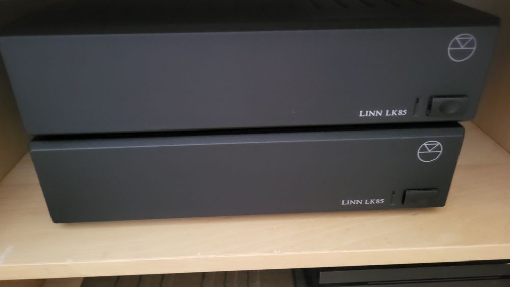 Linn lk85 UNIKAT plus aktywne crossover końcówki mocy