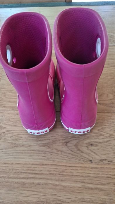 Сапожки детские  дождевики р.25/26 CROCS
