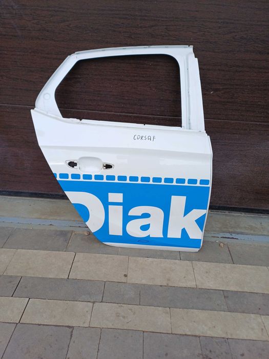 drzwi prawe tylne opel corsa f