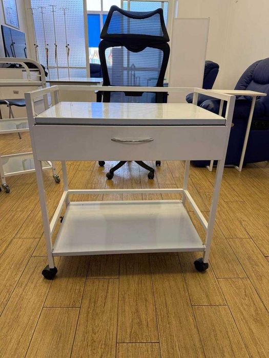 Столик маніпуляційний АТОН СТ-М-Н на дві полиці 72х45х79,8см. Як новий