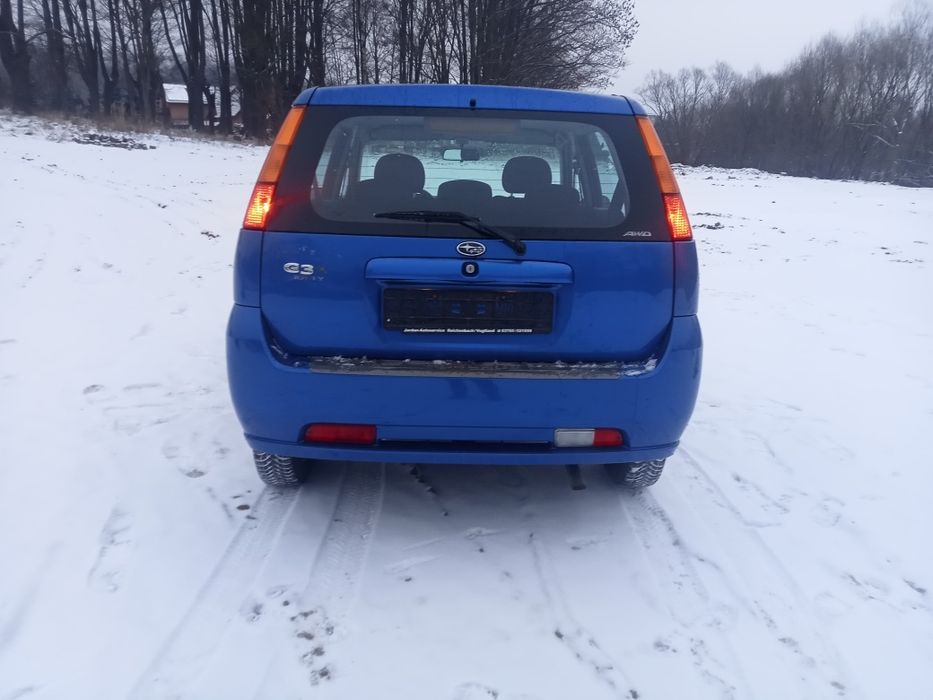 Subaru justy 4x4 1,3 2007 rok
