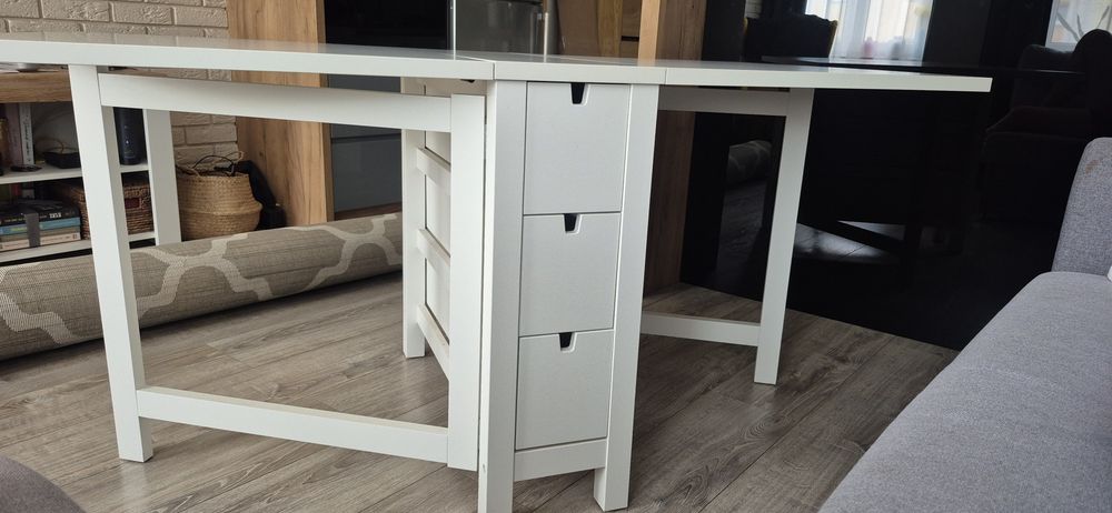 Ikea Nordern  stół ze składany  blatem