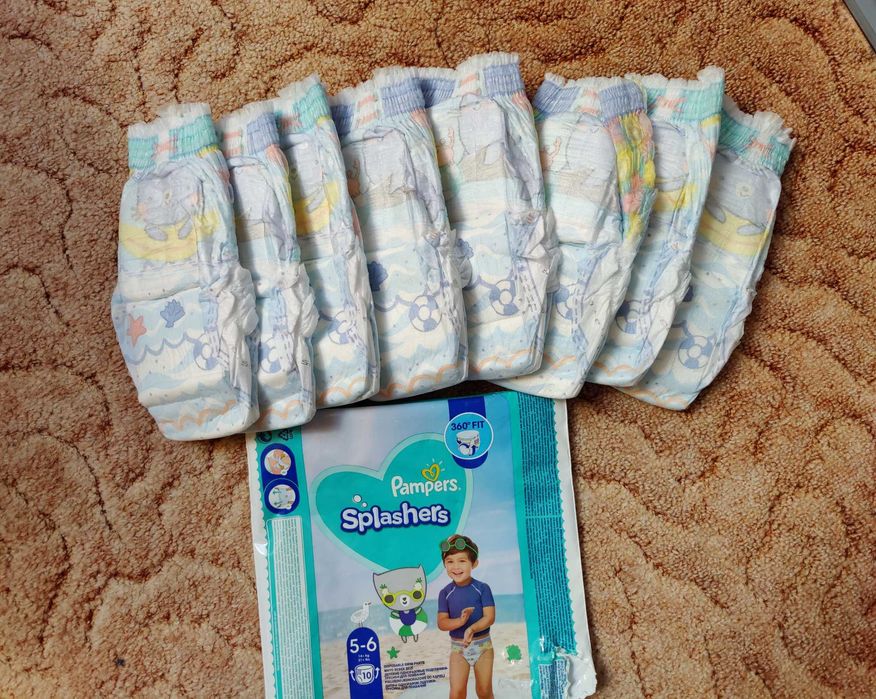 Nowe pampersy do wody / swimpants 5-6 kg