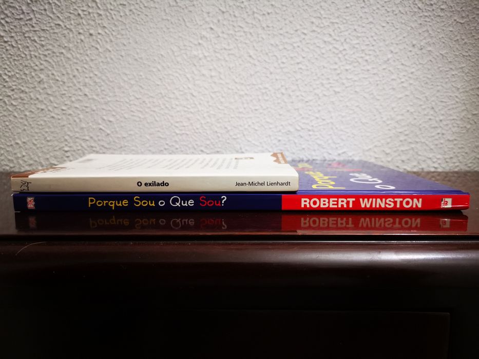 2 Livros Juvenis - O Exilado / Porque Sou o Que Sou