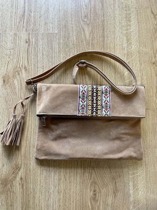 Mala Castanha de Camurça