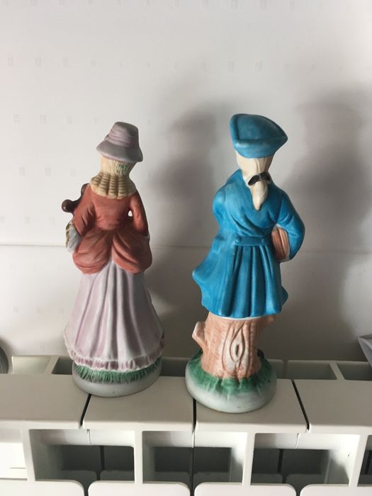 Par de bonecos decorativos