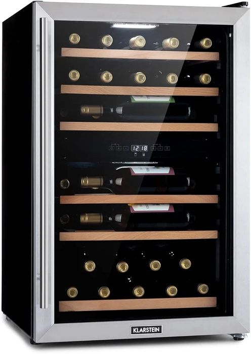 Nowa Winiarka Chłodziarka Lodówka Na Wino Klarstein Vinamour na 37 but