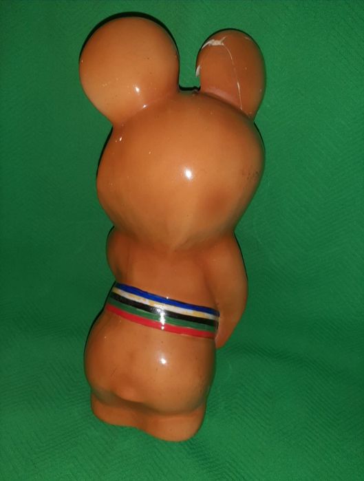 Самый Большой Мишка Олимпийский 30 см .