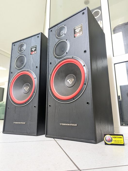 3-х Полосная Акустика Cerwin Vega VE-12. НЧ-300мм. 93дБ! Вес 52кг