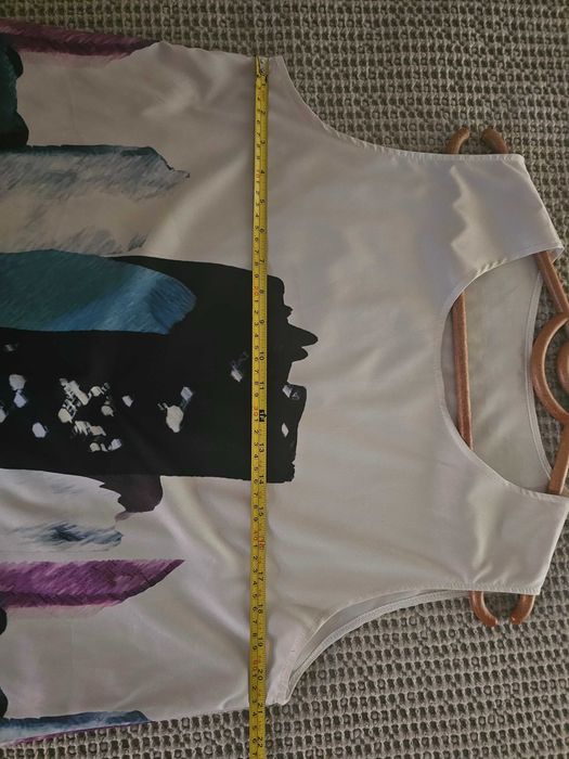 Blusa Túnica sem mangas