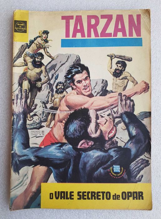 Antigo Livro BD ~ "TARZAN" ~ nº45  (Suplemento ao MA nº1219) ~ 1973