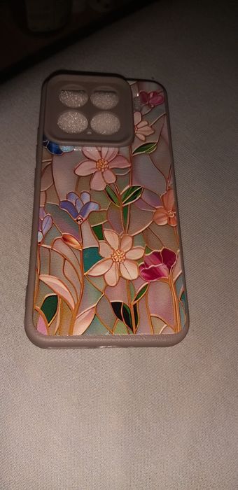 Etui Xiaomi 15 kwiaty