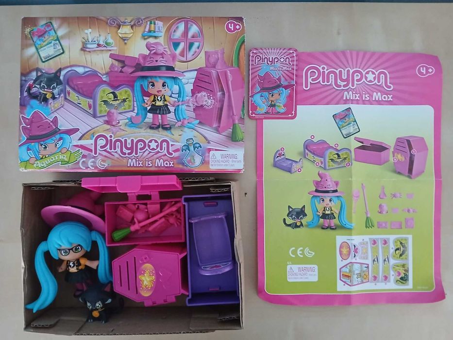 Conjunto Pinypon (Bruxinha Aquarius)