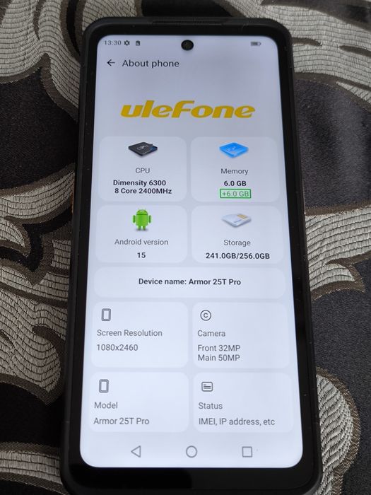 Ulefone Armor 25 t pro 256gb