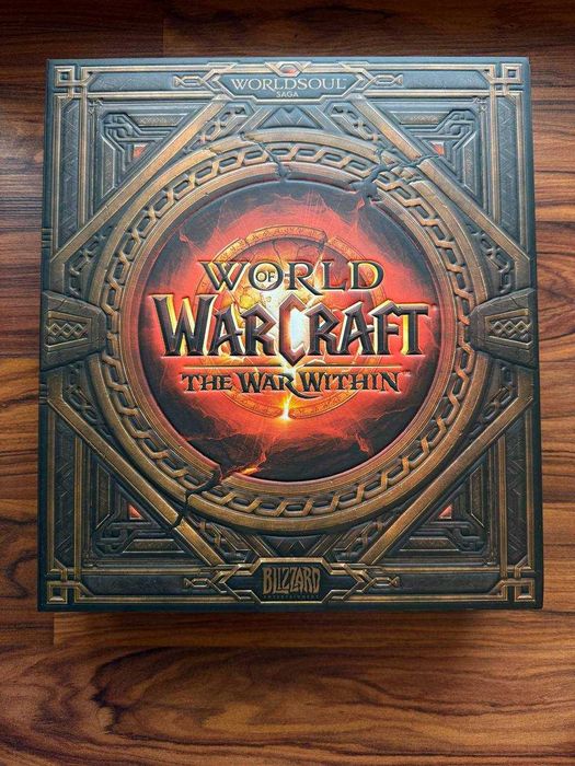 World of Warcraft коробка War Within с немецким артбуком без статуи