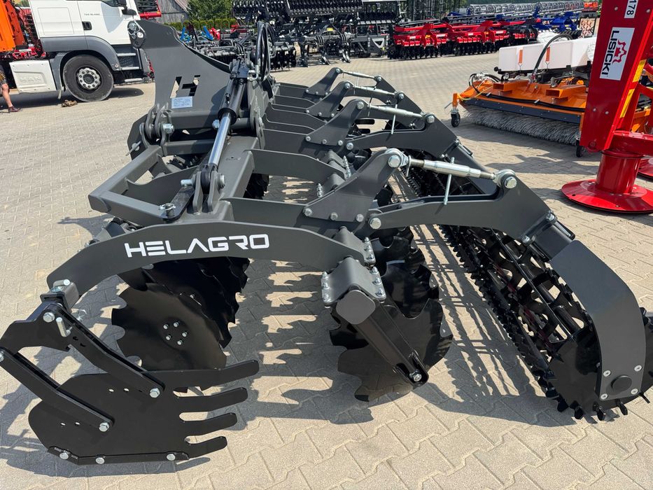 Brona talerzowa 4 m hydrauliczna lekka BTL Helagro 4,0
