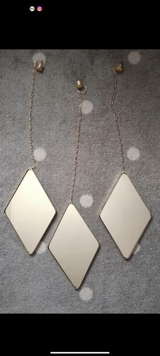 Conjunto 3 espelhos de parede