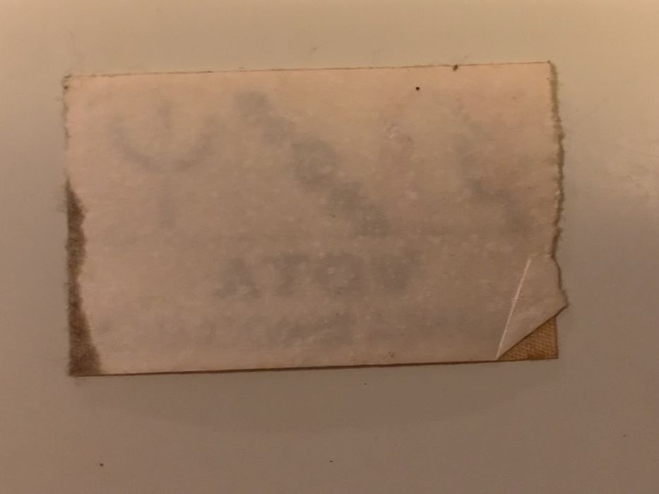 Autocolante Aliança Democrática vintage antigo anos 70