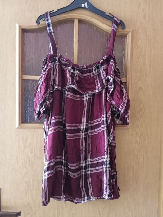 Bluzka Koszulka Hiszpanka Odkryte Ramiona New Look