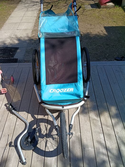 Przyczepka rowerowa croozer kid 1. Gratis rowerek