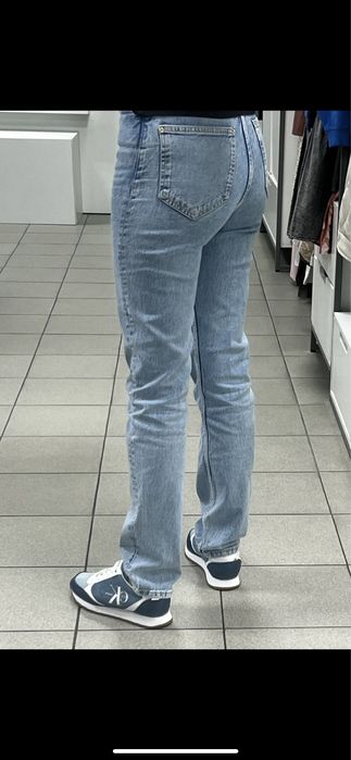 Штаны голубые