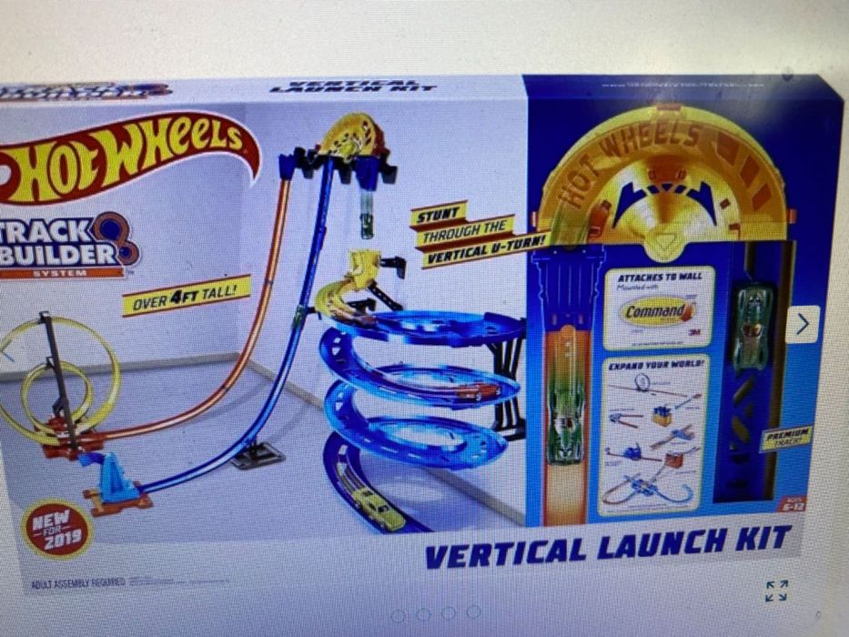 Hot Wheels Track Builder Vertical Launch Set вертикальный трек