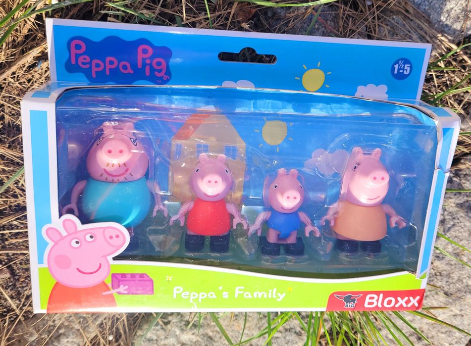 Świnka Peppa zestaw figurek rodzina PEPPY oryginał