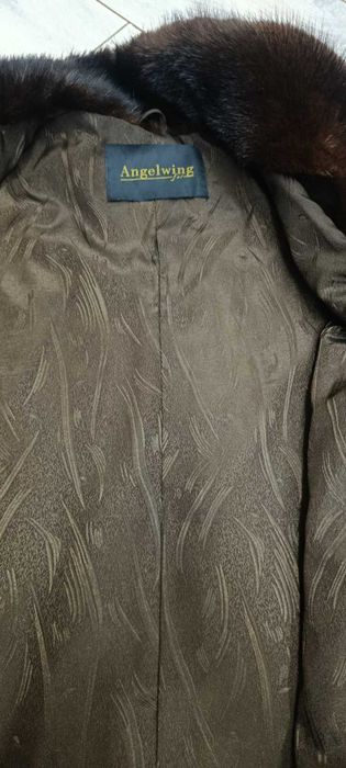 Шуба норка, натуральна