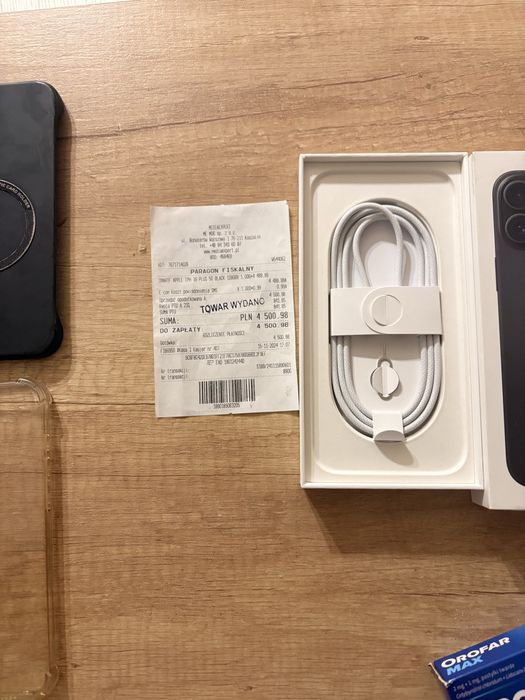 Apple Iphone 16 plus case+szkło ochronne