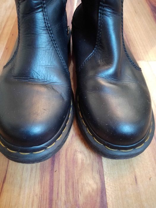 Dr,Martens Leonore róż 37 skórzane botki