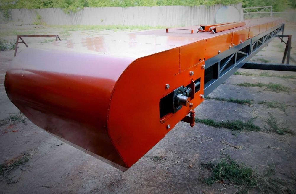 Ленточный конвейер, транспортер, стрічковий навантажувач, перегрузчик