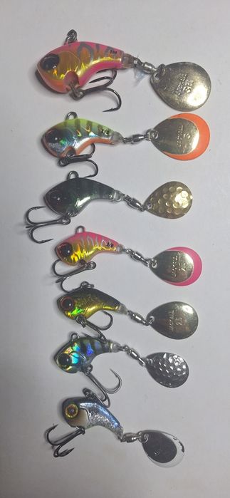 Продам оригинал ные япон,кие вобьеры , ратлины , тейл спинеры