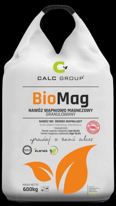 Wapno nawozowe granulowane - Wapno granulowane, wapno z magnezem