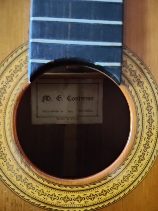 Guitarra Manuel Contreras  para restauro