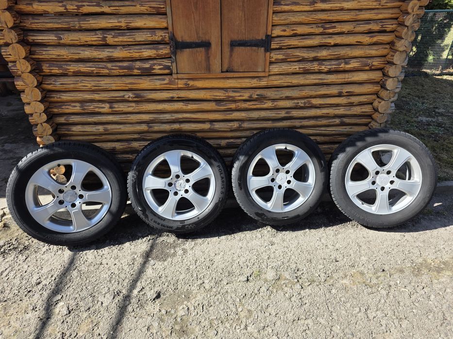 Диски, шини 205/55/16 6JxR16 5х112 Mercedes з датчики тиску