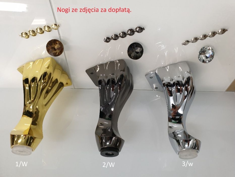 PRODUCENT!! Piękny narożnik GLAMOUR! !na wymiar NR.1