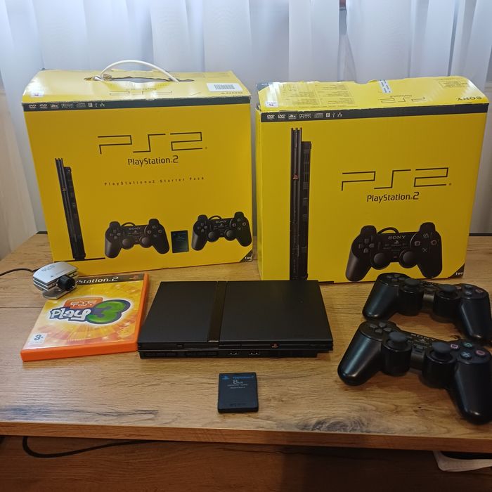 Konsola Sony PlayStation 2 slim PS2 komplet
