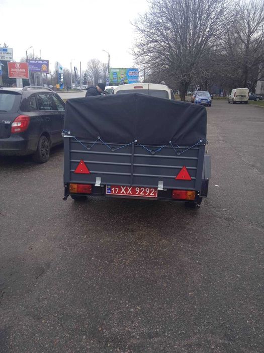 Причіп прицеп для авто 2300*1300*500 з виробництва Документи Доставка