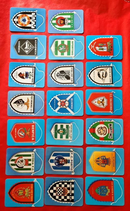 Calendarios de clubes da primeira divisao Portuguesa1988