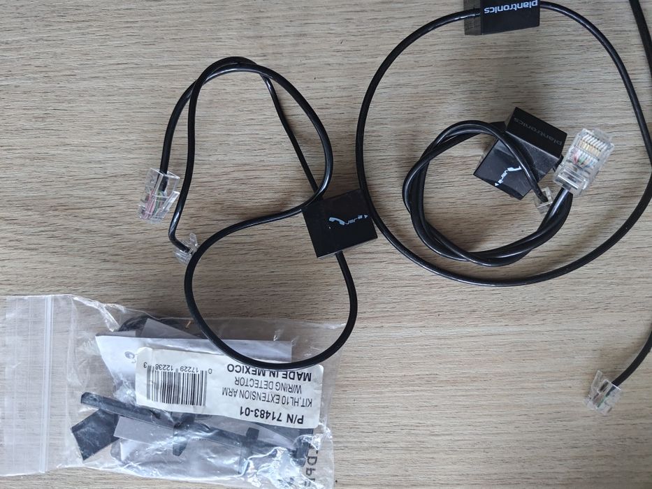 Części zestawu Plantronics WH500A