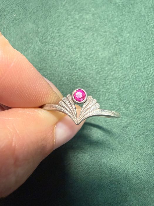 Pierścionek Warmet|srebro pr. 1|stan bardzo dobry|biżuteriaPRL|vintage