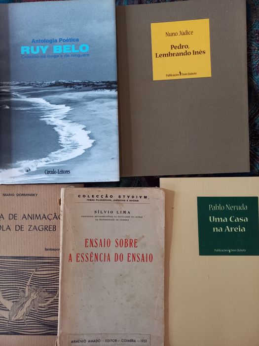 Lote Livros Poesia Filosofia Romance