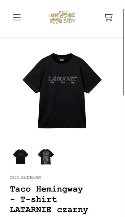 Tshirt Taco Hemingway „Latarnie” roz. M