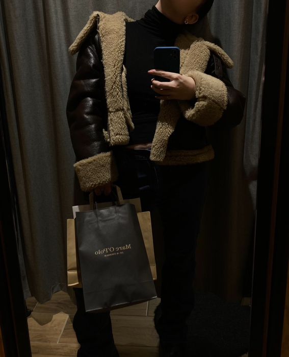 Зимова дублянка Zara