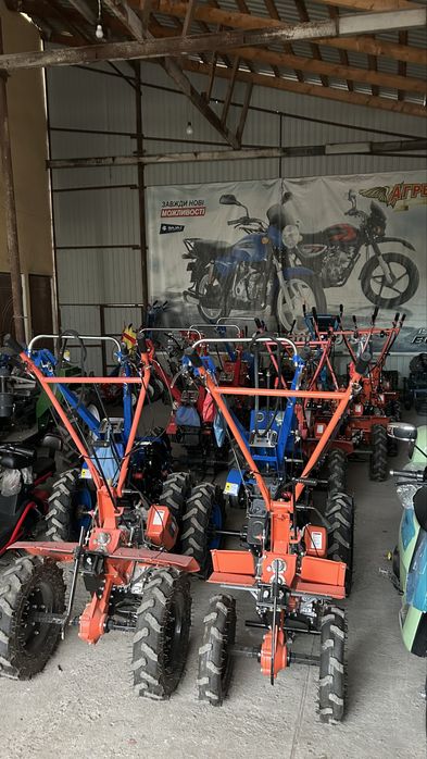 Мотоблок Зубр 8 з фрезою, Найкраща ціна, Безкоштовна доставка,Гарантія