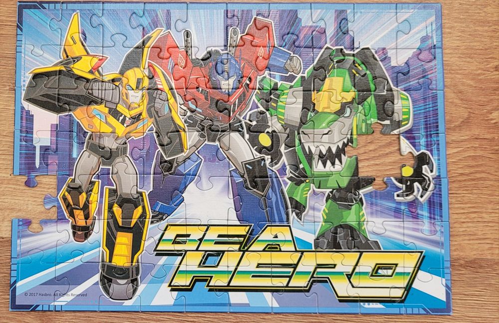 Puzzle transformers Trefl 4w1