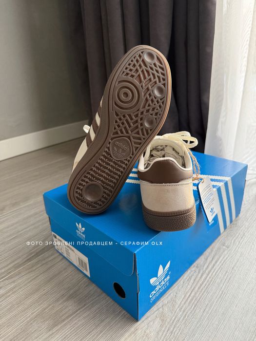 Оригинал Adidas Handball Spezial Brown Cream White Gum